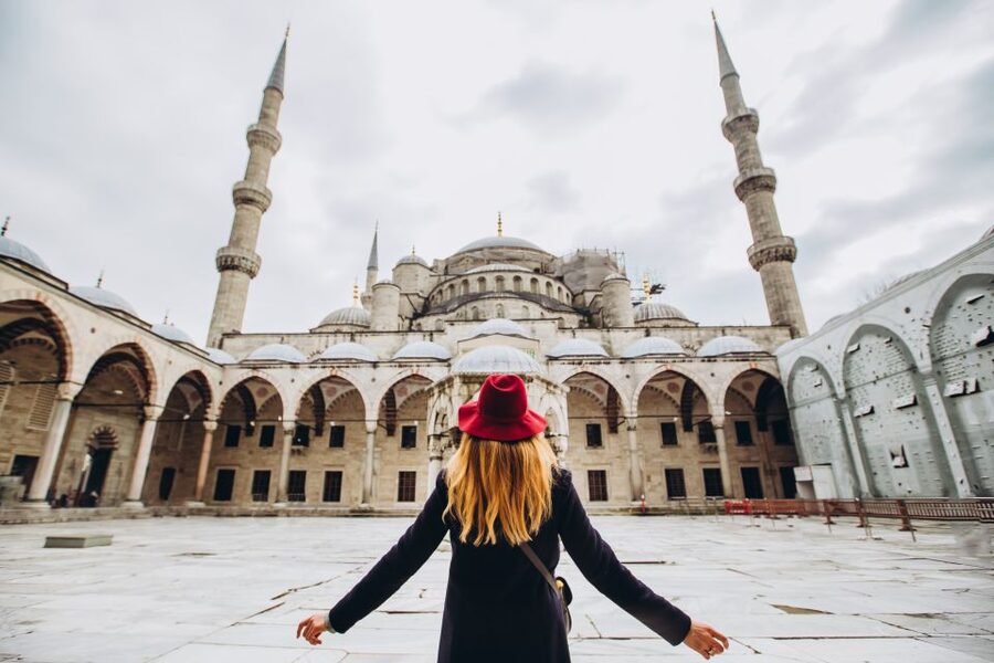 Blue Mosque: Art and Symbolism Guided Group Walking Tour - Sultan Ahmed Mosque Inside: Blue Stained Glass and Handmade Tiles