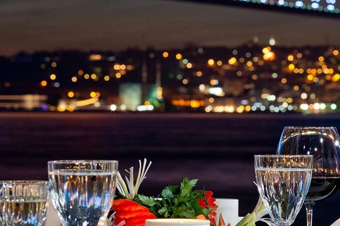 Bosphorus Night Cruise: Dinner, Drinks & Hotel Pickup - The ship, seating, and how to protect your view