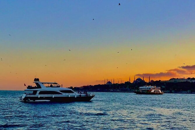 Bosphorus Sunset: An Enchanting Yacht Cruise in Istanbul - European side highlights: Dolmabahçe Palace, Ortaköy, and the Bosphorus Bridge