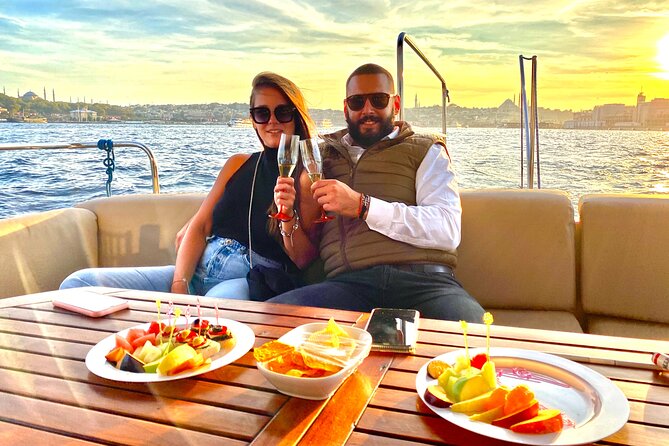 Bosphorus Sunset or Daytime Yacht Cruise with Snacks & Live Guide - Bosphorus Bridge Sightlines: First Crossing, Big Geometry