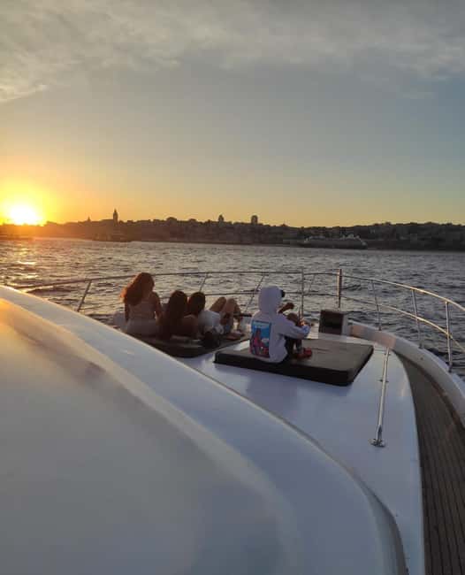 Bosphorus Sunset Yacht Cruise with Guide & Snacks - Bosphorus Strait and Bosphorus Bridge views you can’t get by foot