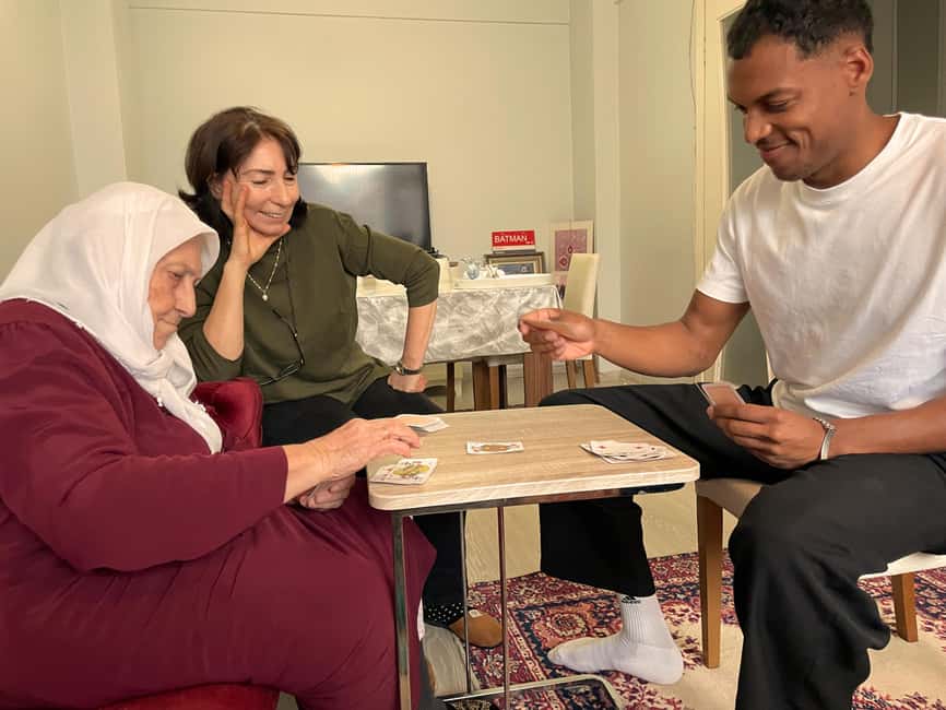 Card Game and Afternoon Turkish Tea with Local Grandma - The Card Games Part: How to Have Fun Even If You’re New