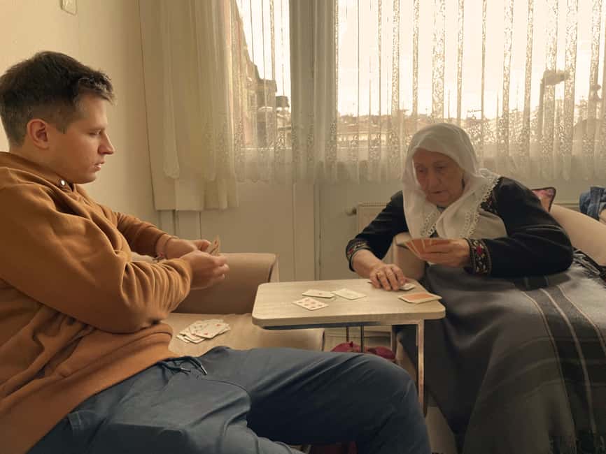 Card Game and Afternoon Turkish Tea with Local Grandma - Where It Takes Place: Selamlık Street, Evim Apt, Near Abbasaga Mosque
