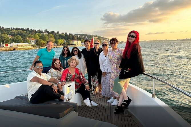 Guided Bosphorus Sunset Cruise on Luxurious Yacht - Small Group Cruise - Dolmabahçe and the early Ottoman shoreline: filled gardens and naval anchors