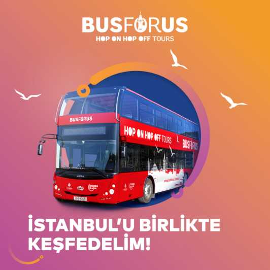 Istanbul: 48-Hour Hop-On Hop-Off Double Decker Bus Ticket - Key things that make this bus ticket work