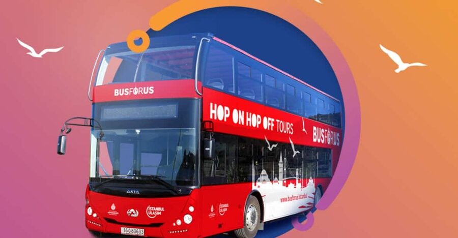 Istanbul: 48-Hour Hop-On Hop-Off Double Decker Bus Ticket - A Top-Deck Orientation for 2 Full Days
