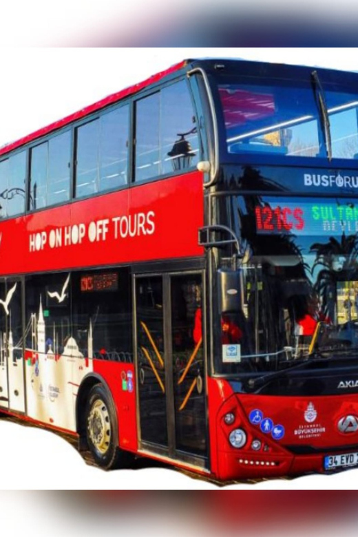 Istanbul: 48-Hour Hop-On Hop-Off Double Decker Bus Ticket - Onboard Audio in 8 Languages, Plus a Live Host for Help