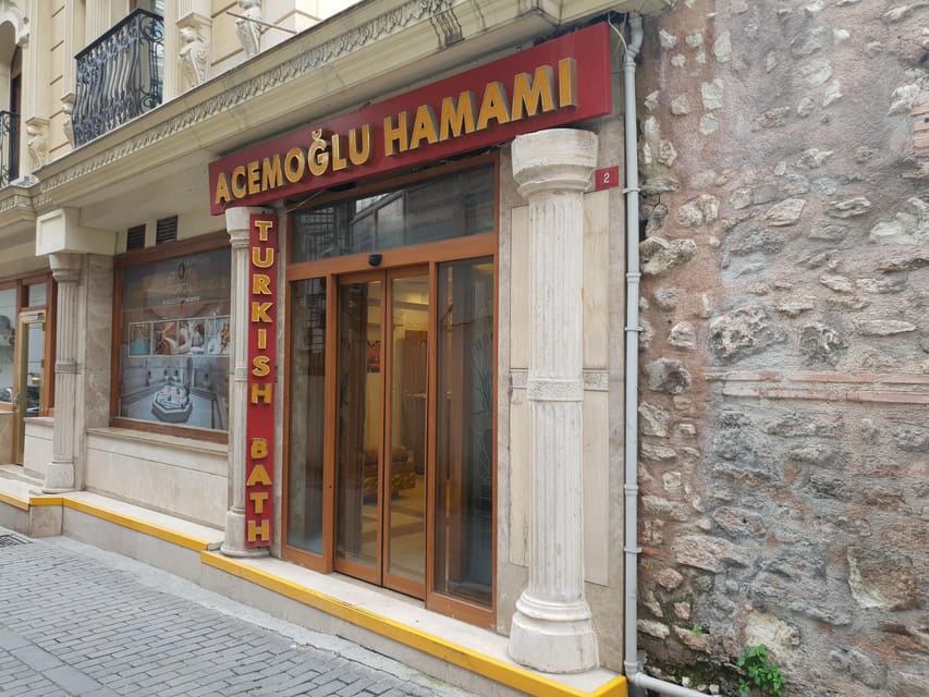 Istanbul: Acemoglu Historical Hammam Entry Ticket - Your 1-hour DIY flow: how the ritual plays out