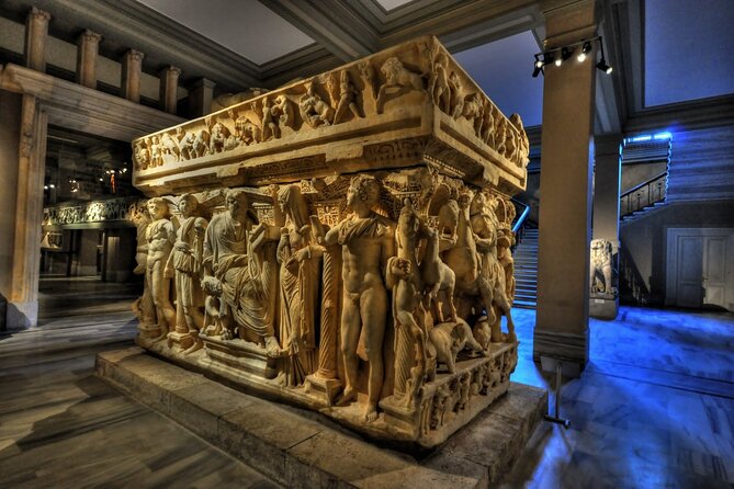Istanbul Archaeological Museums Entry Ticket & Audio Guide - QR ticket entry, security checks, and the passport requirement