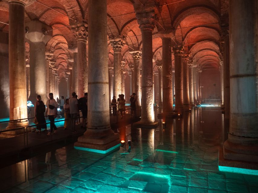 Istanbul: Basilica Cistern Walking Tour with Entry Ticket - German Fountain meetup and skip-the-line entry, the practical win