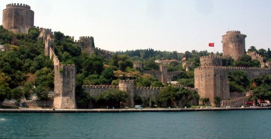 Istanbul: Bosphorus And Golden Horn Morning or Sunset Cruise - Bosphorus Bridge and the fort-to-palace corridor, staying oriented on the water