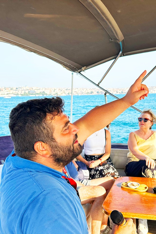 Istanbul: Bosphorus and Golden Horn Sunset Yacht Cruise - Getting to Dentur Avrasya Kabataş and ending in Karaköy