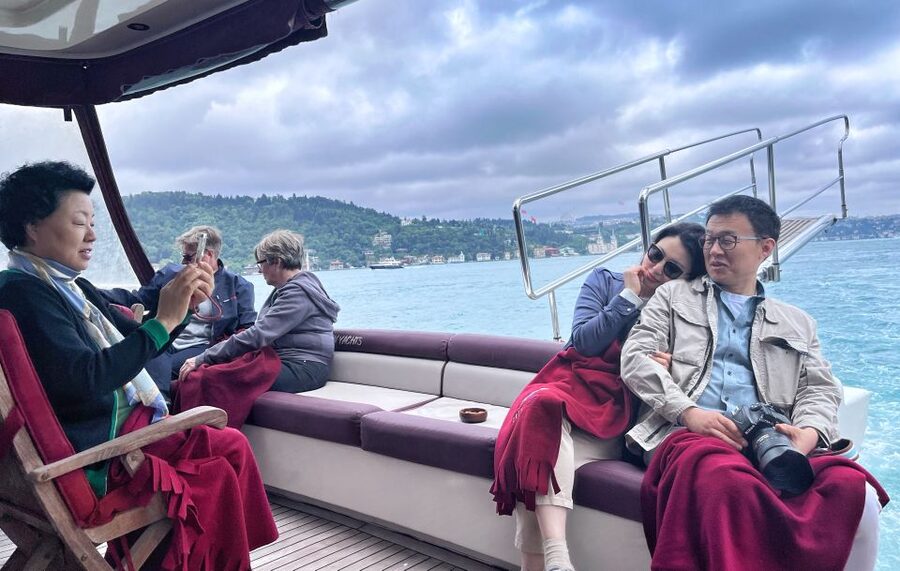 Istanbul: Bosphorus Cruise with Stopover on the Asian Side - Kanlıca on the Asian side: quick stop, local flavor, green shoreline feel