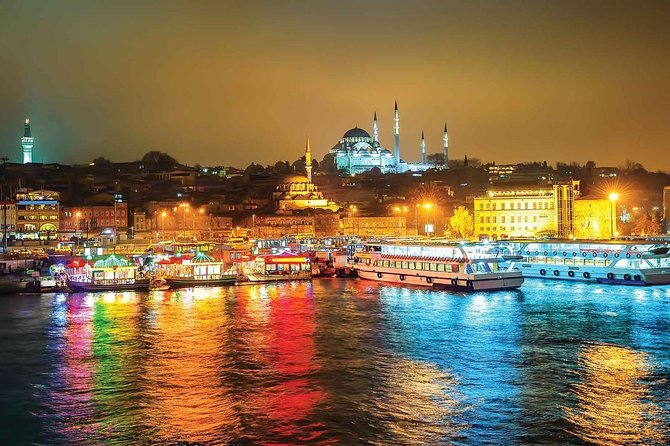 Istanbul Bosphorus Dinner Cruise and Turkish Night Show with DJ - Where you go along the Bosphorus: palaces, bridges, and a quick look at the waterfront icons