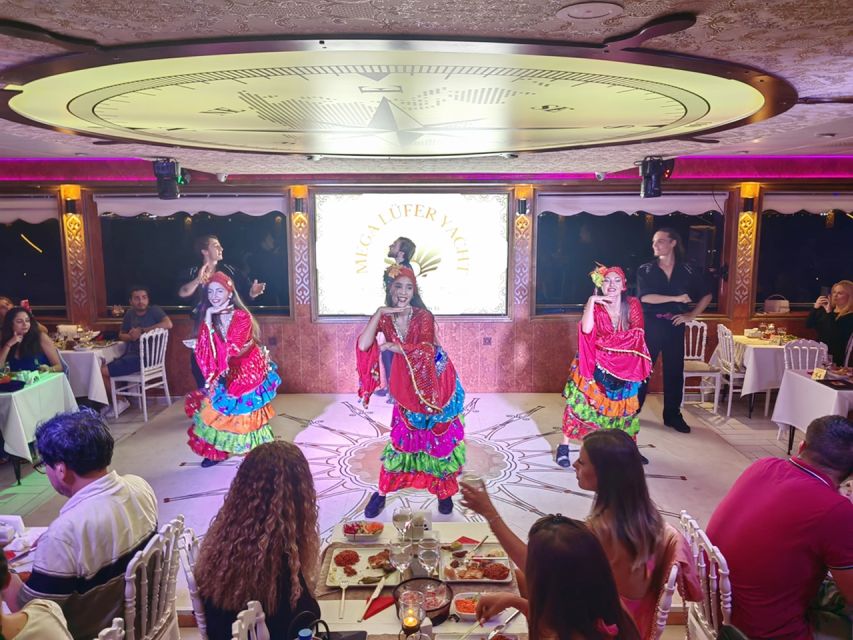 Istanbul: Bosphorus Dinner Cruise & Show with Private Table - Mobile audio guide and onboard Wi-Fi, for when you want meaning not just views