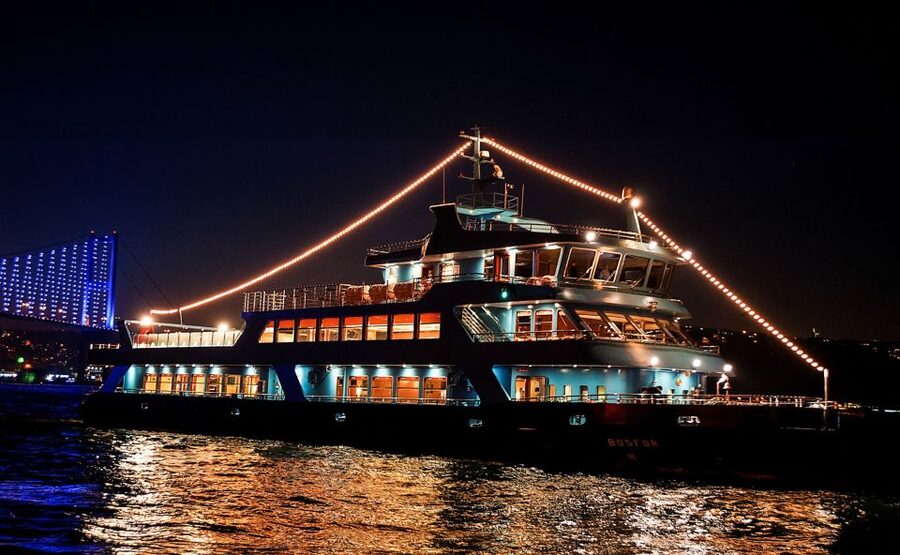 Istanbul: Bosphorus Dinner Cruise w/ Drinks & Entertainment - The route: Dolmabahçe, Ortaköy, castles, and two big bridge moments