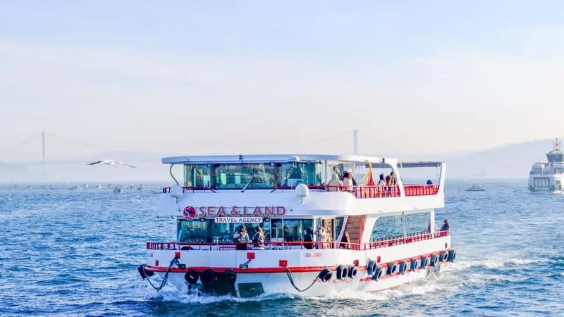 Istanbul: Bosphorus Sightseeing Cruise Tour with Audio Guide - The European side route: Galata views to Dolmabahçe elegance