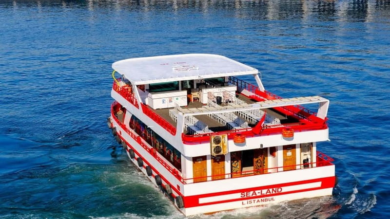 Istanbul: Bosphorus Sightseeing Cruise Tour with Audio Guide - Ortaköy, bridges, and the waterfront mansion corridor