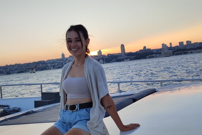 Istanbul Bosphorus Sunset Cruise with Wine on a Luxury Yacht - Wine, snacks, and onboard comfort on a luxury yacht