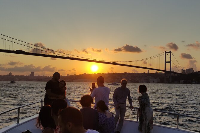 Istanbul Bosphorus Sunset Cruise with Wine on a Luxury Yacht - The 2-hour Bosphorus route: what you’ll actually see from the water