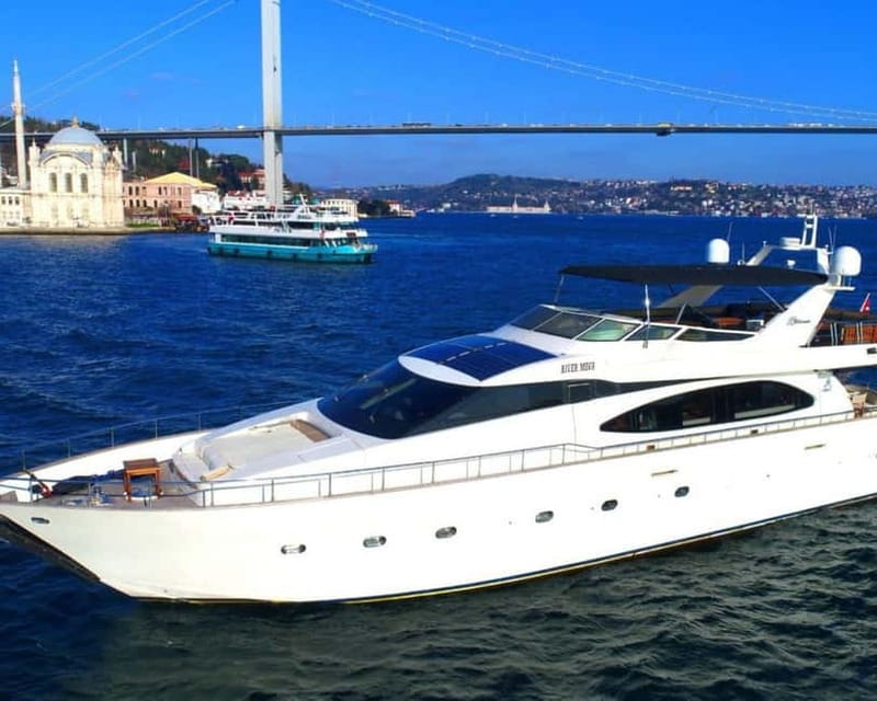 Istanbul: Bosphorus Sunset or Night Yacht Cruise & Transfers - What you will see on the Bosphorus, Europe and Asia included