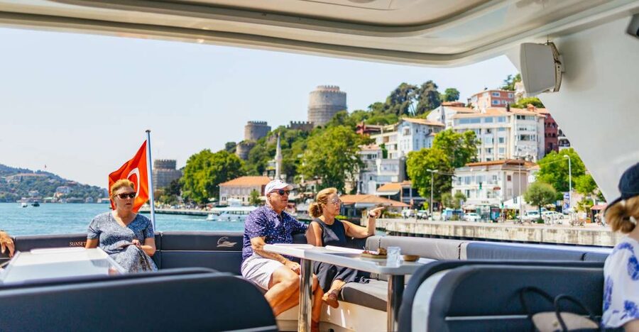 Istanbul: Bosphorus Yacht Cruise with Stopover on Asian Side - Bosphorus views that actually teach you Istanbul fast