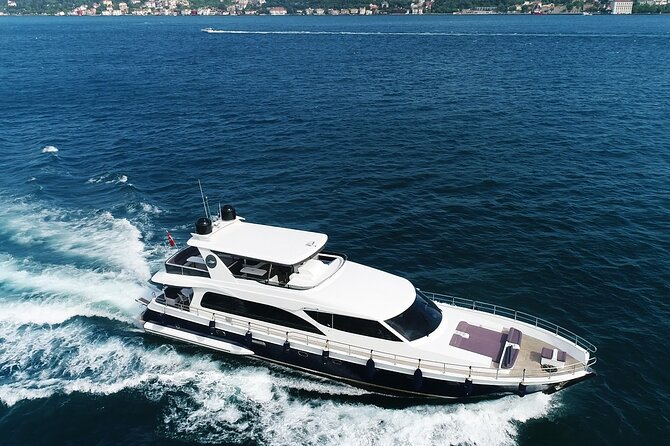 Istanbul Bosphorus Yacht Experience – Asian Side Visit in Kanlica - The European shoreline start: Dolmabahçe Palace Mosque to Ortaköy