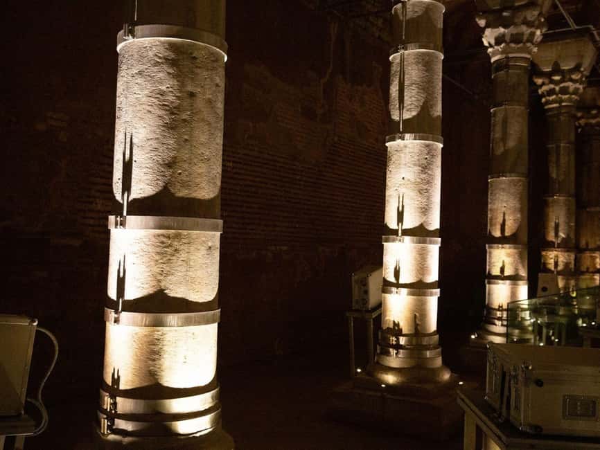 Istanbul: Cistern of Theodosius Entry Ticket and Audio Guide - Byzantine to Ottoman: why the cistern has layers