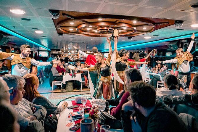 ISTANBUL: Dinner Cruise On The Bosphorus with Turkish night show - Timing, Pickup, and Meeting at Ömer Avni in Beyoğlu