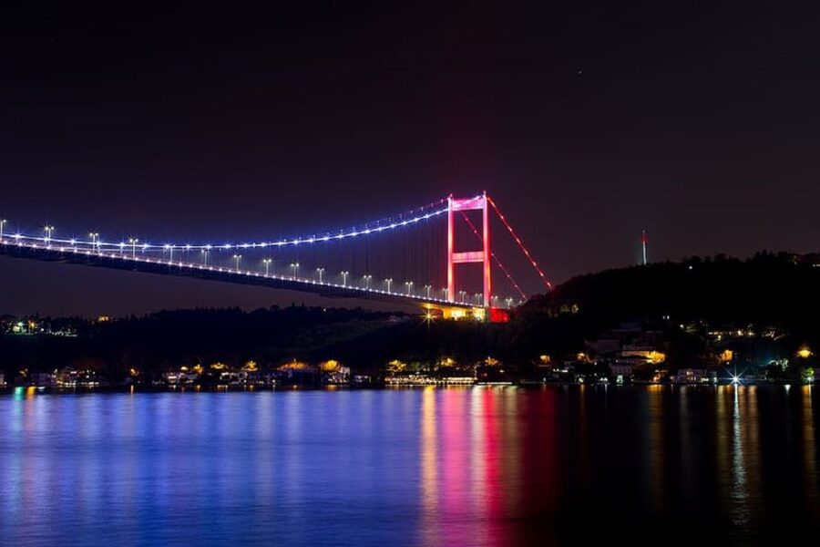 Istanbul: Dinner Cruise on the Bosphorus - The Cruise Route: Europe to Asia Without Istanbul Traffic