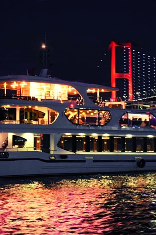 Istanbul: Dinner Cruise with Hotel Pickup & Optional Drinks - Your route on the Bosporus: what each stop adds to the night