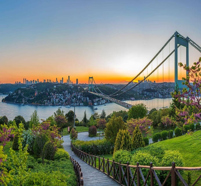 Istanbul Europe&Asian Sides Full Day Tour-with Boat & Lunch - Çamlıca Hill to Çamlıca Mosque, where the views set the tone