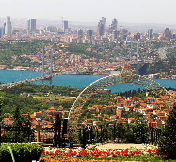 Istanbul Europe&Asian Sides Full Day Tour-with Boat & Lunch - Eyüp Sultan Mosque and Pierre Loti Hill, a spiritual stop with a view