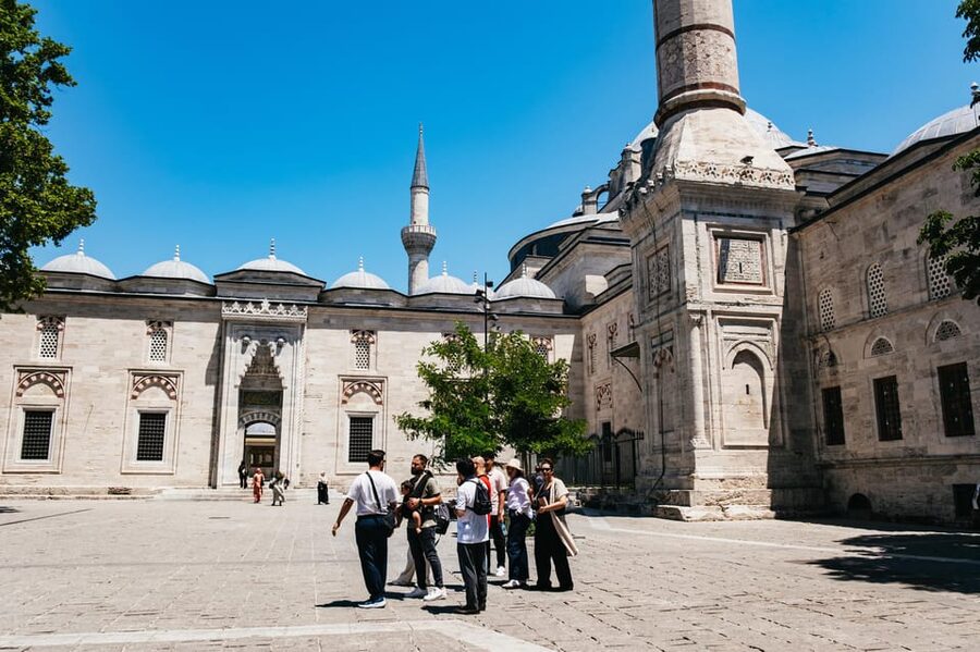 Istanbul: Hagia Sophia, Blue Mosque, Suleymaniye Mosque Tour - Blue Mosque (Sultan Ahmed Mosque): Tilework That Changes How You Look