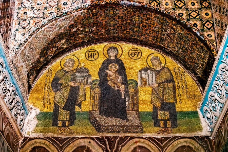 Istanbul: Hagia Sophia Mosque and Museum Skip-The-Line Combo - Inside Hagia Sophia Mosque: Architecture Up Close and the Upper View