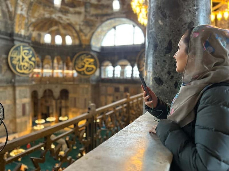 Istanbul: Hagia Sophia Ticket with Audio Guide & Blue Mosque - How the skip-the-ticket-line actually helps at Hagia Sophia