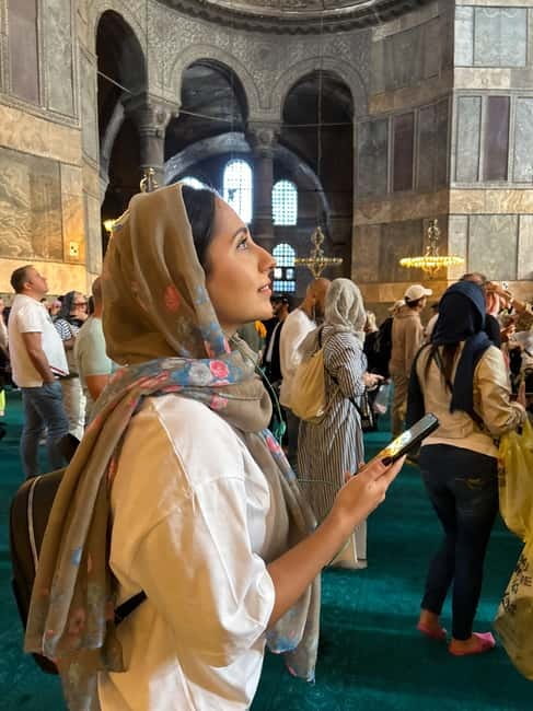 Istanbul: Hagia Sophia Ticket with Audio Guide & Blue Mosque - Timing your visit around Friday rules and peak crowds