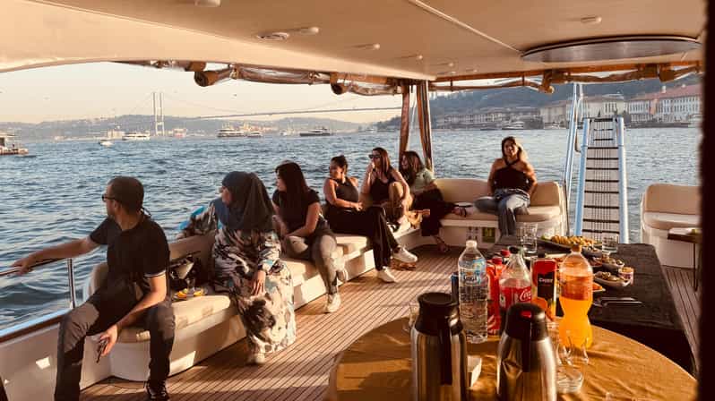 Istanbul: Morning or Sunset Cruise with Guide and Snacks - Dentur Avrasya Kabataş İskelesi to yacht life: what it feels like onboard