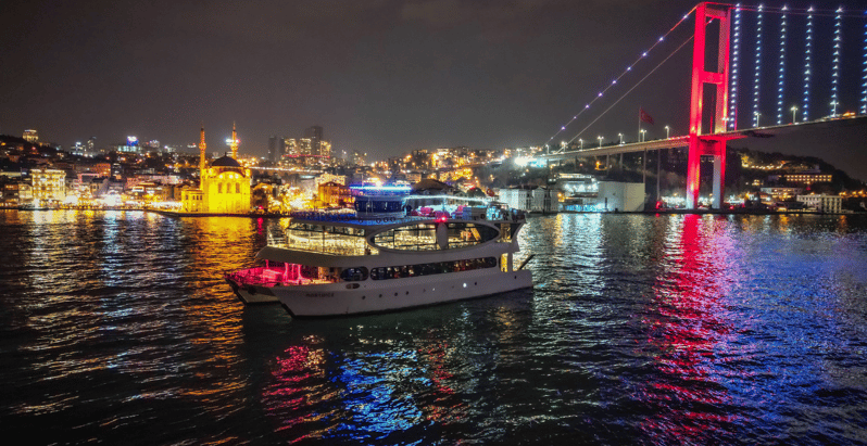 Istanbul: New Year's Eve Bosphorus Dinner Cruise Party 2026 - Midnight champagne and fireworks between two continents