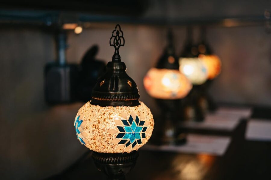 Istanbul:Original Turkish Mosaic Lamp Workshop w/ Snacks - Meeting at Merhaba Pastaneleri Sirkeci, Then Getting to the Studio