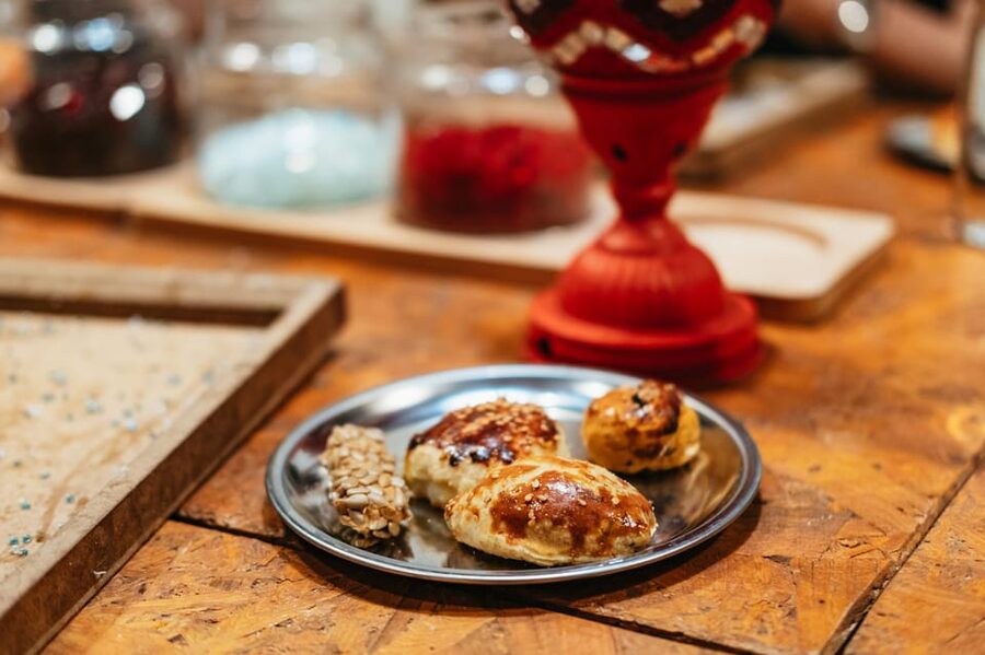 Istanbul:Original Turkish Mosaic Lamp Workshop w/ Snacks - Designing While You Sip: Tea, Coffee, Cookies, and Istanbul Stories