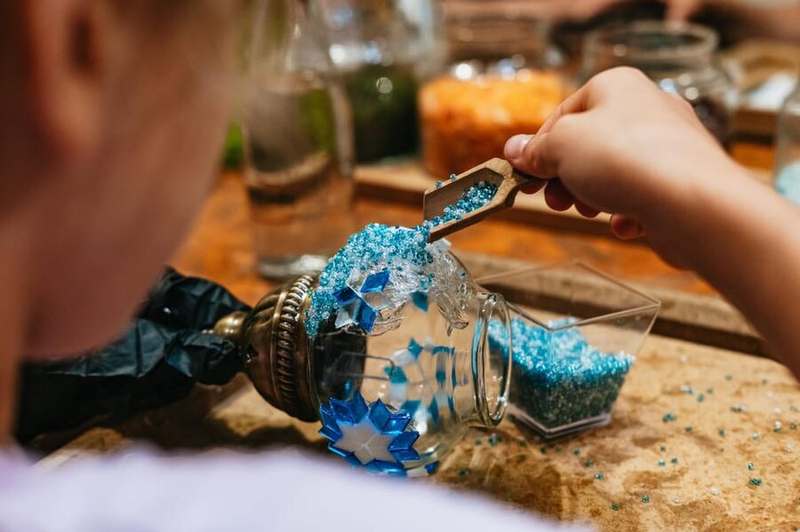 Istanbul:Original Turkish Mosaic Lamp Workshop w/ Snacks - Finishing, Packing, and the US Adapter for Your New Lamp