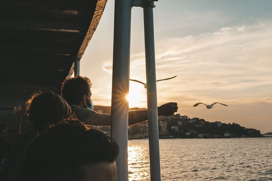 Istanbul: Princes' Islands Cruise w/Music, Lunch & Transfer - The Boat Ride on the Marmara Sea, With Music Playing Big
