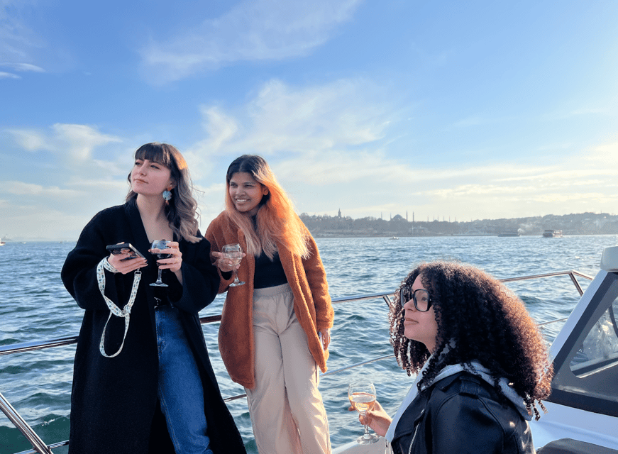 Istanbul: Small Group Yacht Tour with Unlimited Wine - What you’ll see at each stop, and how to enjoy the pass-by moments