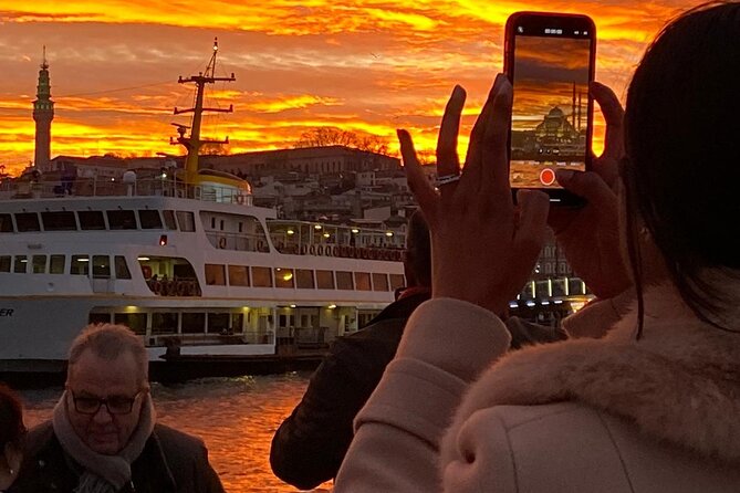 Istanbul Sunset Cruise on the Bosphorus - Food, hot drinks, WiFi, and why comfort matters at sunset