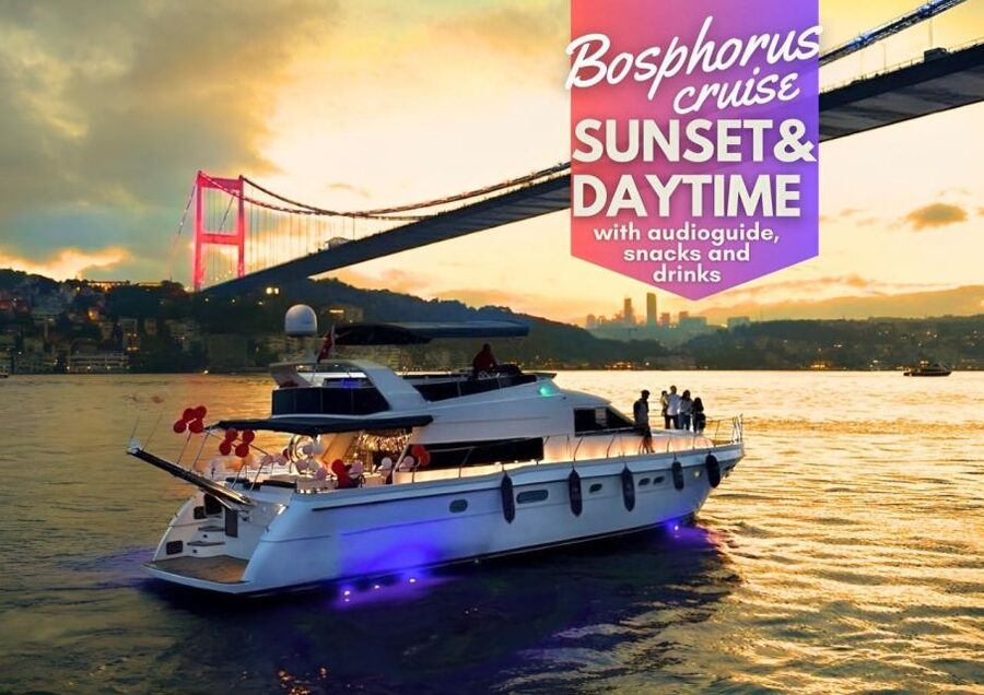 Istanbul: Sunset or Day Small-Group Yacht Cruise with Snacks - Key points to know before you board