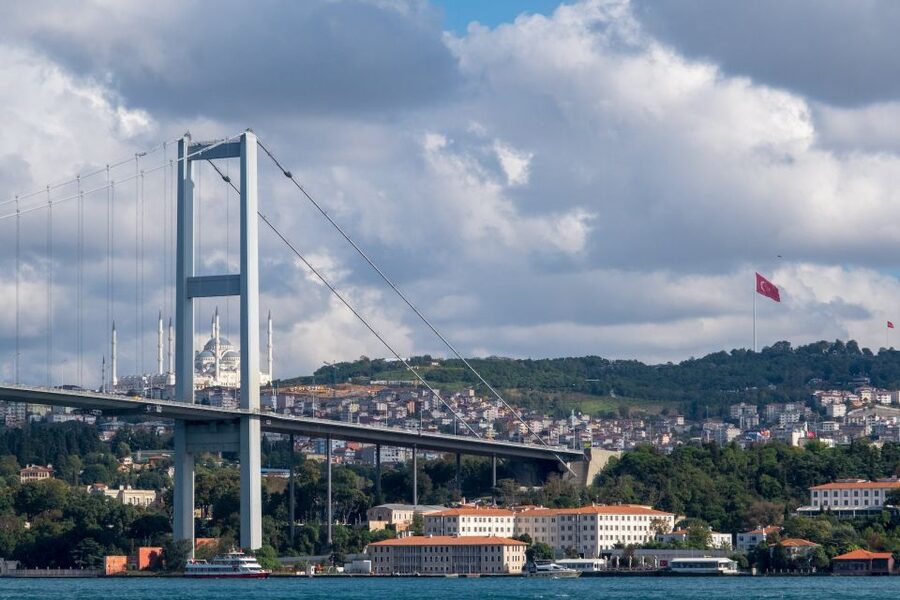 Istanbul: Sunset or Day Small-Group Yacht Cruise with Snacks - Snacks, fruit, tea, and the mini pizza detail