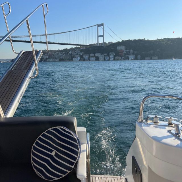 Istanbul: Sunset or Day Small-Group Yacht Cruise with Snacks - Audio guide setup: headphones and the WhatsApp link