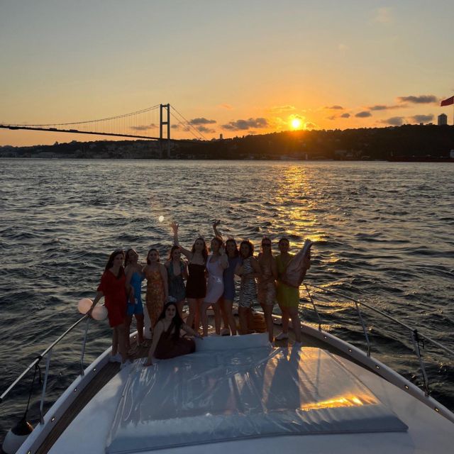 Istanbul: Sunset or Day Small-Group Yacht Cruise with Snacks - The Bosphorus route, from Dolmabahce to Maiden’s Tower and back
