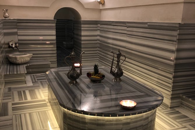 Istanbul Turkish Bath in Ottoman Style at Hammam with Drinks - The Drinks and Terrace Break That Make the Experience Feel Complete